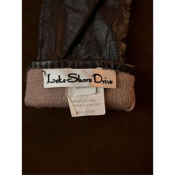 Vintage Lakeshore drive leather gloves - Picture 3 of 4
